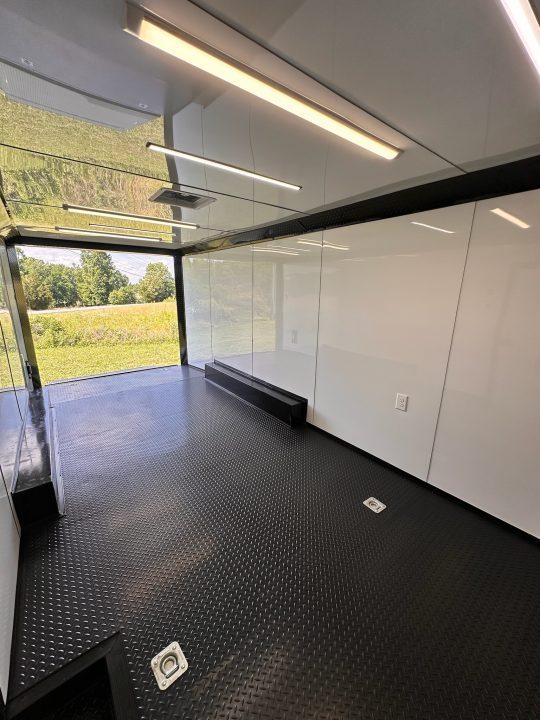 New 2026 LUXE 8.5X20 Race Trailer- Finished Interior-5200LB Torsion Axles-Blackout