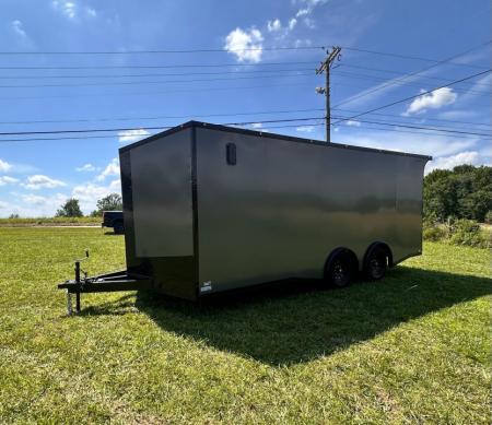 New 2026 LUXE 8.5X20 Race Trailer- Finished Interior-5200LB Torsion Axles-Blackout