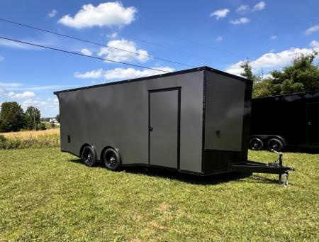 New 2026 LUXE 8.5X20 Race Trailer- Finished Interior-5200LB Torsion Axles-Blackout