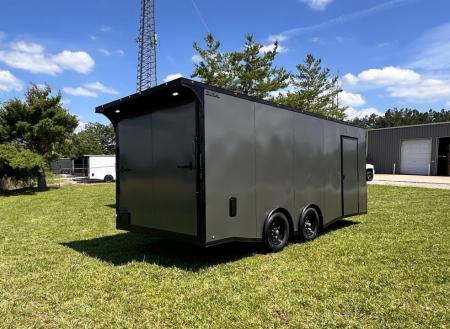 New 2026 LUXE 8.5X20 Race Trailer- Finished Interior-5200LB Torsion Axles-Blackout