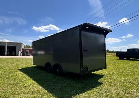 New 2026 LUXE 8.5X20 Race Trailer- Finished Interior-5200LB Torsion Axles-Blackout
