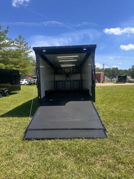 New 2026 LUXE 8.5X20 Race Trailer- Finished Interior-5200LB Torsion Axles-Blackout