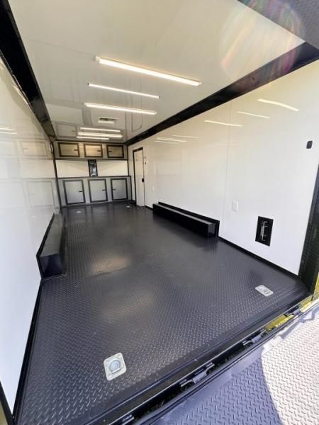New 2026 LUXE 8.5X20 Race Trailer- Finished Interior-5200LB Torsion Axles-Blackout