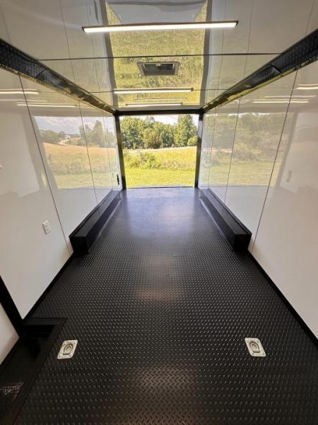 New 2026 LUXE 8.5X20 Race Trailer- Finished Interior-5200LB Torsion Axles-Blackout