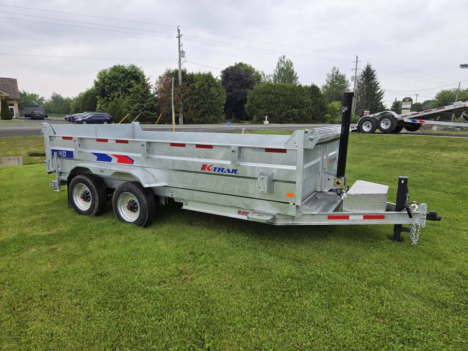 New 2026 K-Trail 7 x 16 HD Expert Series 10.5 Ton Dump Trailer