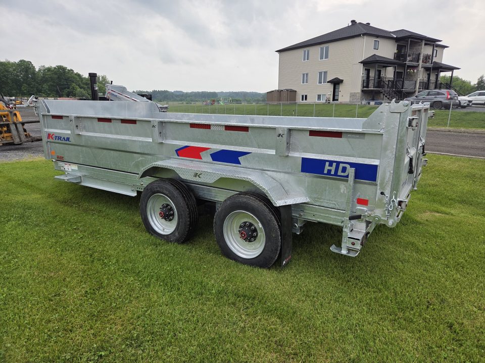 New 2026 K-Trail 7 x 16 HD Expert Series 10.5 Ton Dump Trailer