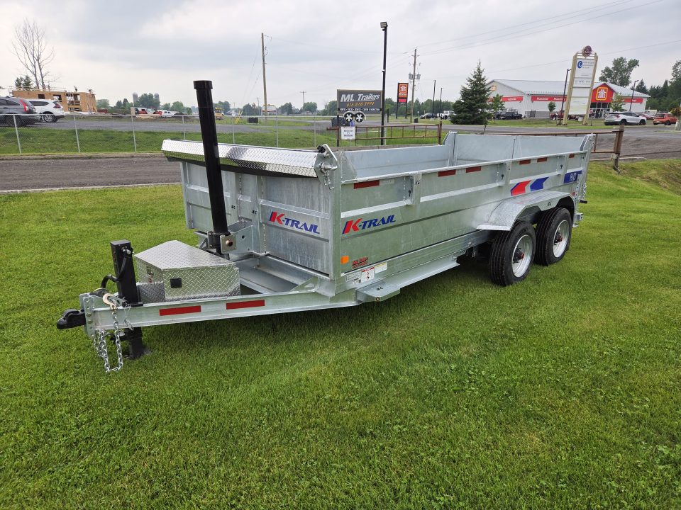 New 2026 K-Trail 7 x 16 HD Expert Series 10.5 Ton Dump Trailer