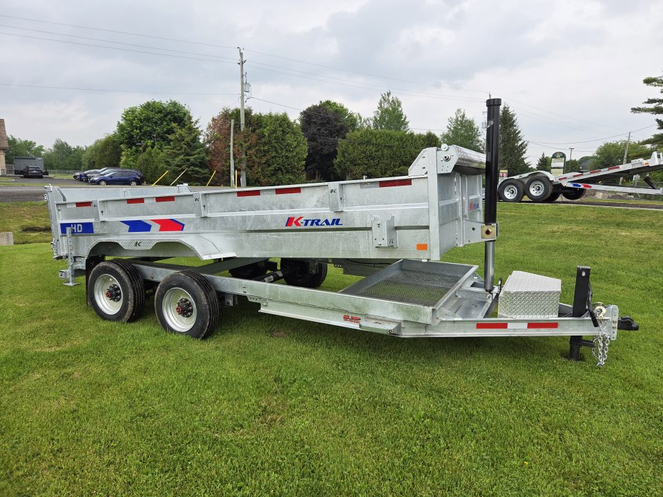 New 2026 K-Trail 7 x 16 HD Expert Series 10.5 Ton Dump Trailer