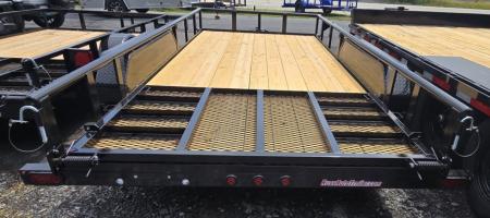 New 2026 Top Hat Trailers 7X16 Utility Trailer
