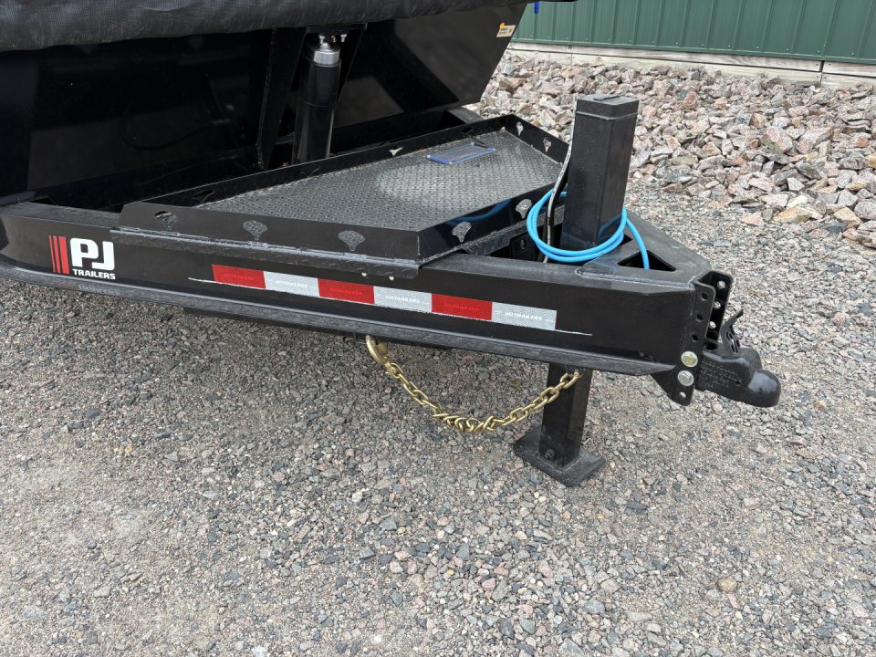 New 2026 16'x83" 14k PJ Telescopic Dump Trailer - Voyager Pkg