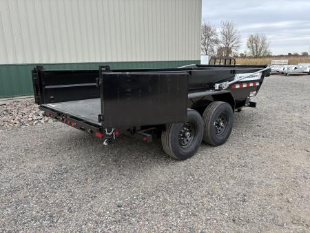 New 2026 16'x83" 14k PJ Telescopic Dump Trailer - Voyager Pkg