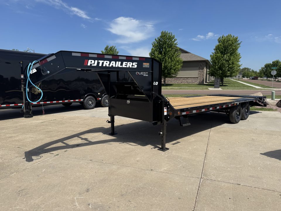 New 2027 PJ Trailers LQ25GN Flatbed Trailer