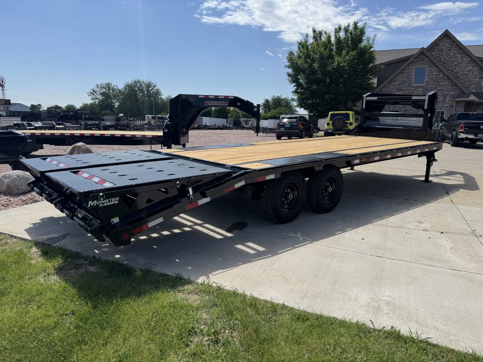 New 2027 PJ Trailers LQ25GN Flatbed Trailer