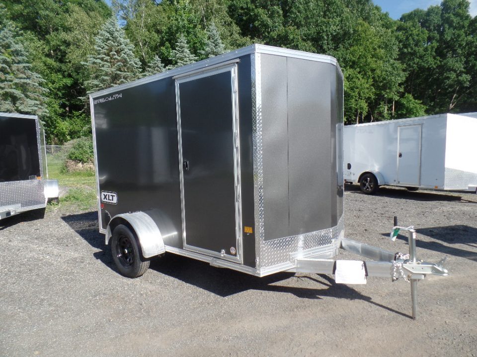 New 2026 ALCOM 6 ft. by 10 ft. Single Axle Cargo / Enclosed Trailer