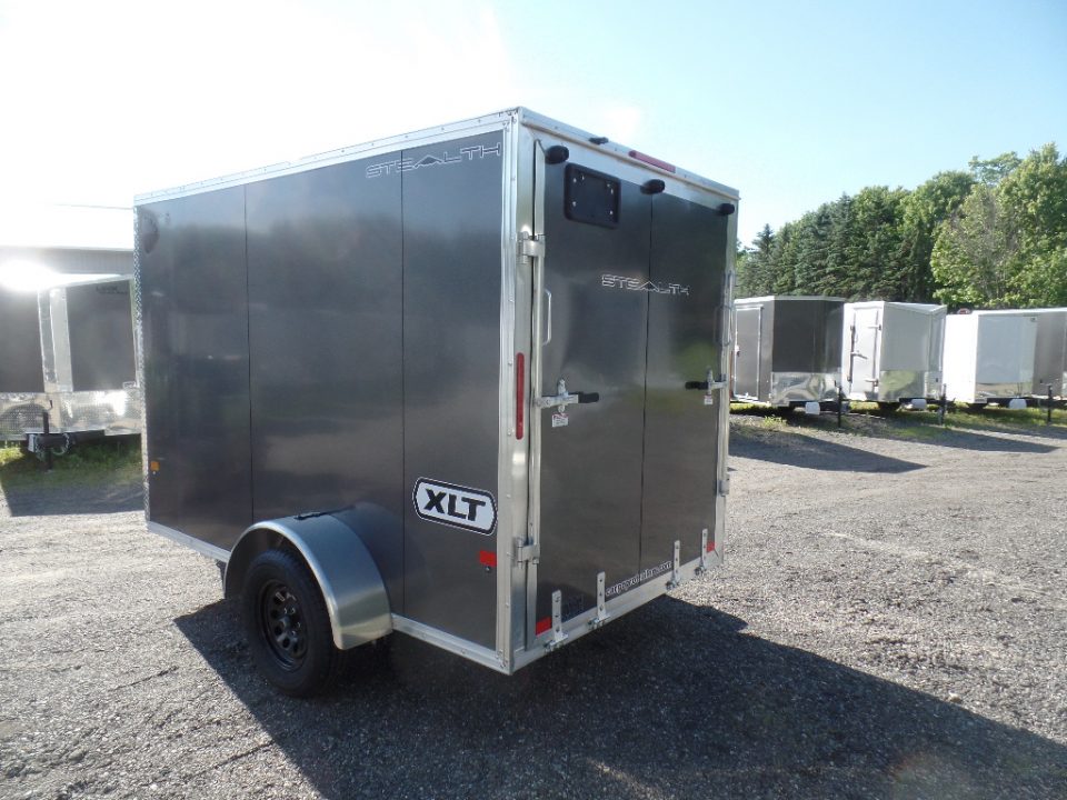 New 2026 ALCOM 6 ft. by 10 ft. Single Axle Cargo / Enclosed Trailer