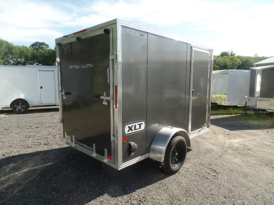 New 2026 ALCOM 6 ft. by 10 ft. Single Axle Cargo / Enclosed Trailer