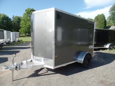New 2026 ALCOM 6 ft. by 10 ft. Single Axle Cargo / Enclosed Trailer
