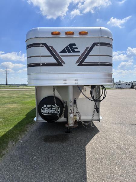 Used 2001 Elite Trailers 4 Horse Slant Load Gooseneck Horse Trailer
