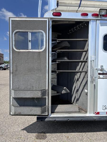 Used 2001 Elite Trailers 4 Horse Slant Load Gooseneck Horse Trailer