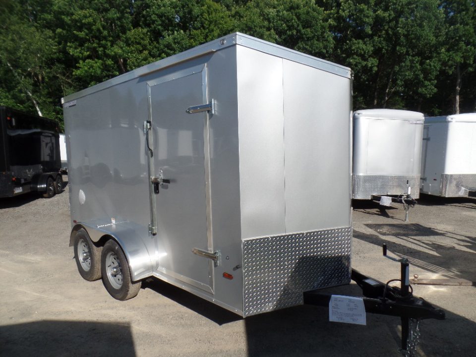New 2027 Haul About Trailers 6'X12' Tandem Axle V Nose ,7,000 lb. GVWR Cargo / Enclosed Trailer