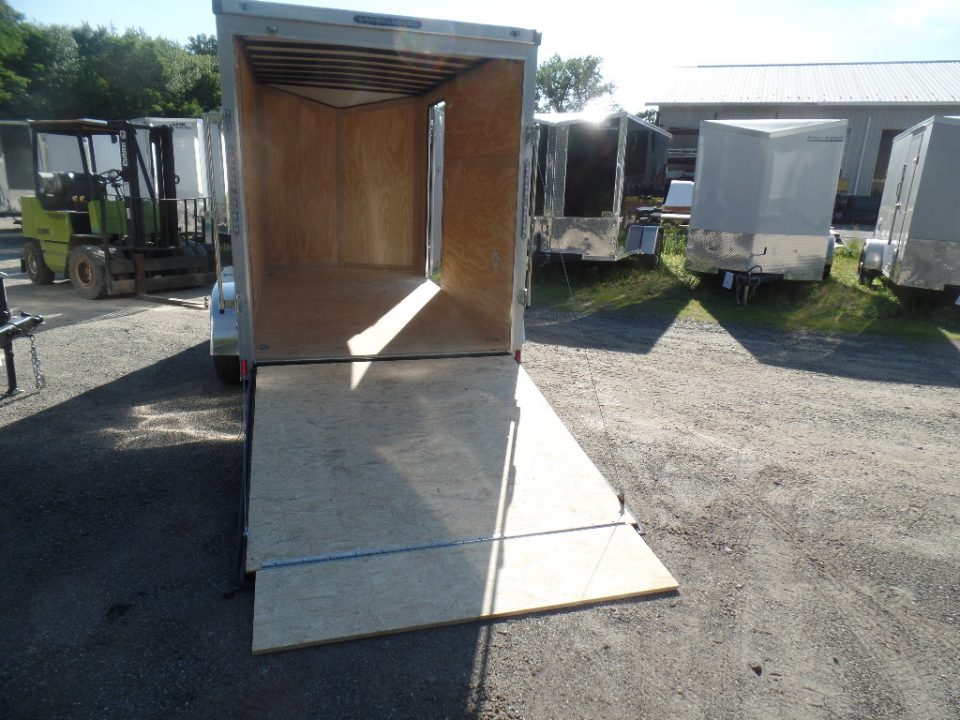 New 2027 Haul About Trailers 6'X12' Tandem Axle V Nose ,7,000 lb. GVWR Cargo / Enclosed Trailer