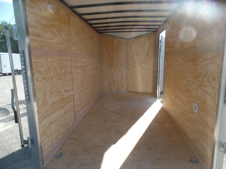 New 2027 Haul About Trailers 6'X12' Tandem Axle V Nose ,7,000 lb. GVWR Cargo / Enclosed Trailer