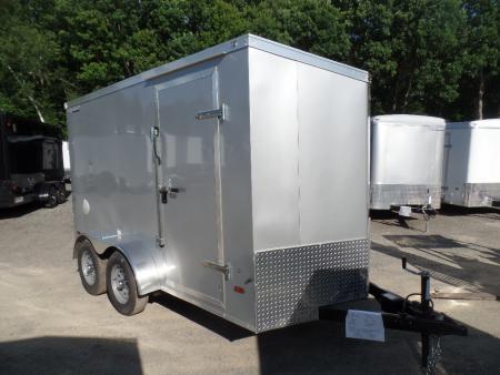 New 2027 Haul About Trailers 6'X12' Tandem Axle V Nose ,7,000 lb. GVWR Cargo / Enclosed Trailer