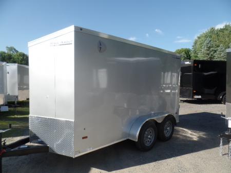 New 2027 Haul About Trailers 6'X12' Tandem Axle V Nose ,7,000 lb. GVWR Cargo / Enclosed Trailer