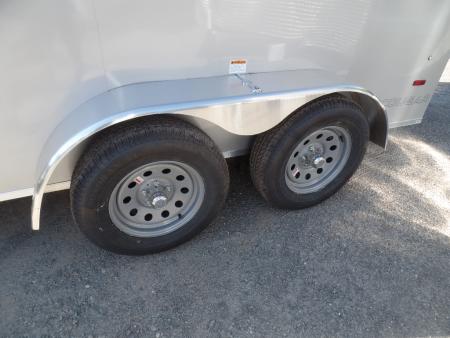New 2027 Haul About Trailers 6'X12' Tandem Axle V Nose ,7,000 lb. GVWR Cargo / Enclosed Trailer