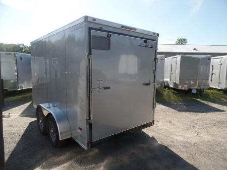 New 2027 Haul About Trailers 6'X12' Tandem Axle V Nose ,7,000 lb. GVWR Cargo / Enclosed Trailer