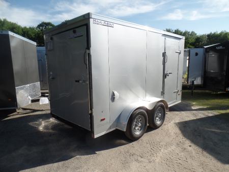 New 2027 Haul About Trailers 6'X12' Tandem Axle V Nose ,7,000 lb. GVWR Cargo / Enclosed Trailer