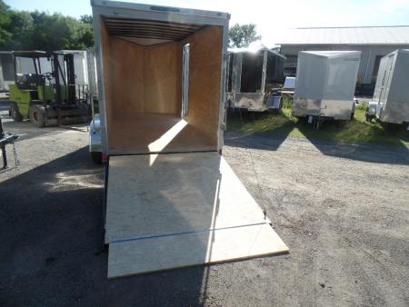 New 2027 Haul About Trailers 6'X12' Tandem Axle V Nose ,7,000 lb. GVWR Cargo / Enclosed Trailer