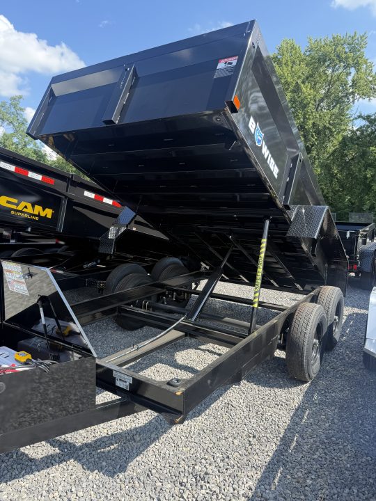 New 2027 BWISE 6x12 10K Dump Trailer w/ Ramps