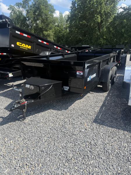 New 2027 BWISE 6x12 10K Dump Trailer w/ Ramps