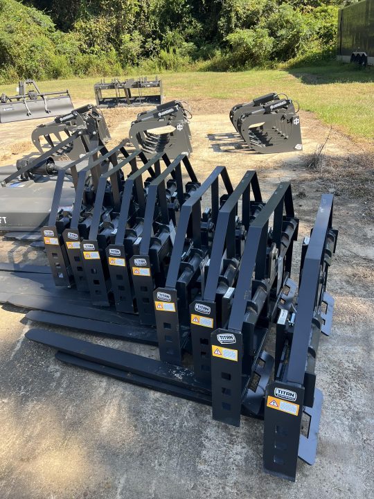 New 2026 Titan Attachments 48" PALLET FORK Attachment