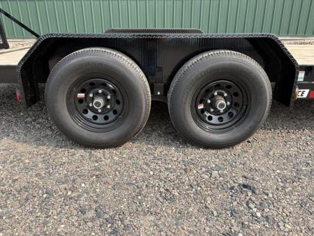 New 2026 20'x5" 10k PJ Channel Equipment Trailer - HD Split Gate