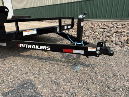 New 2026 20'x5" 10k PJ Channel Equipment Trailer - HD Split Gate