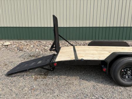 New 2026 20'x5" 10k PJ Channel Equipment Trailer - HD Split Gate