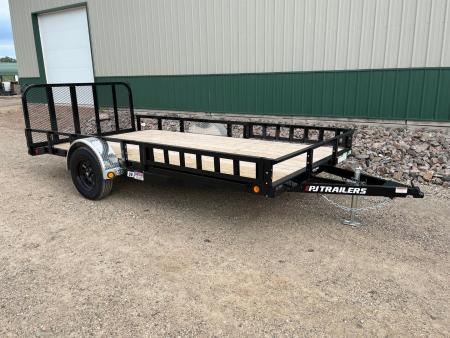 New 2027 12'x83" PJ Channel Utility Trailer