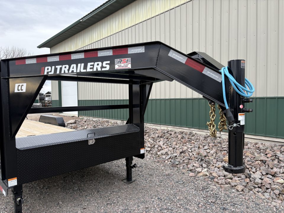 New 2027 24' 14k PJ GN 6" Channel Equipment Trailer