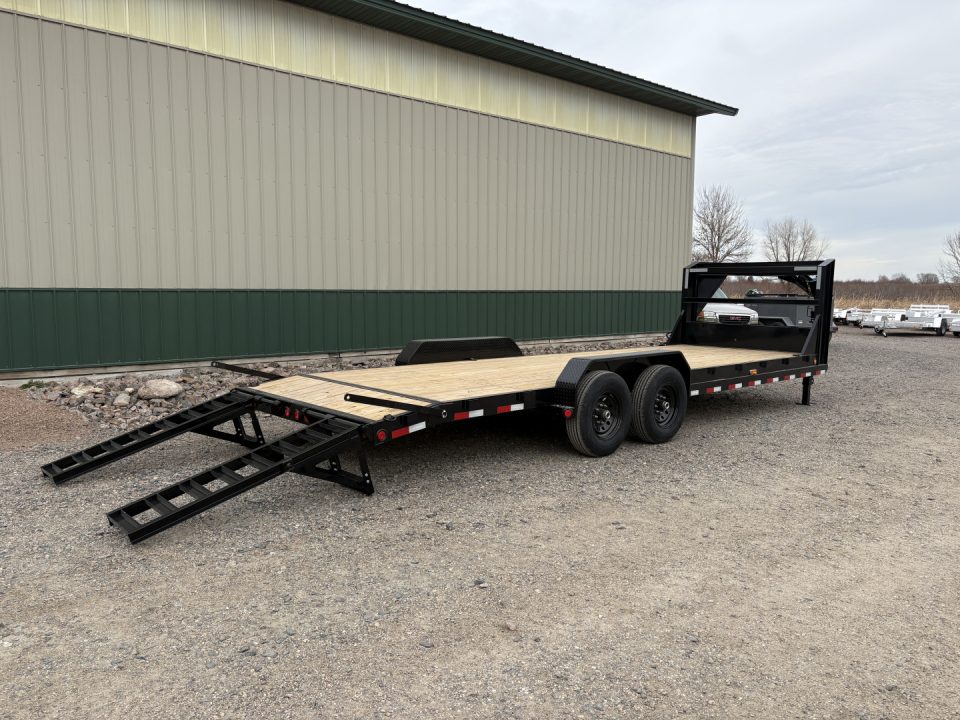 New 2027 24' 14k PJ GN 6" Channel Equipment Trailer