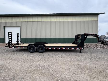 New 2027 24' 14k PJ GN 6" Channel Equipment Trailer