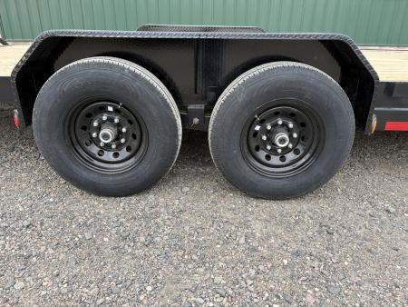 New 2027 24' 14k PJ GN 6" Channel Equipment Trailer