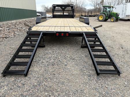 New 2027 24' 14k PJ GN 6" Channel Equipment Trailer