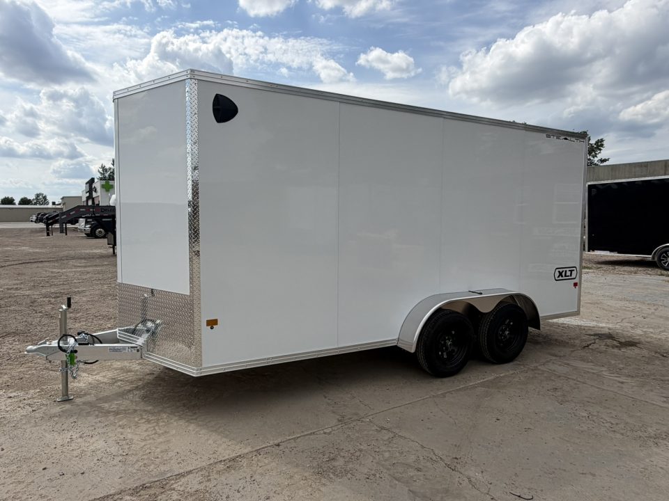 New 2026 Alcom-Stealth 7x16 All Aluminum Cargo / Enclosed Trailer