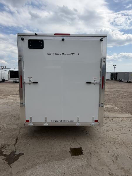 New 2026 Alcom-Stealth 7x16 All Aluminum Cargo / Enclosed Trailer