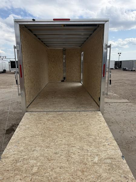 New 2026 Alcom-Stealth 7x16 All Aluminum Cargo / Enclosed Trailer