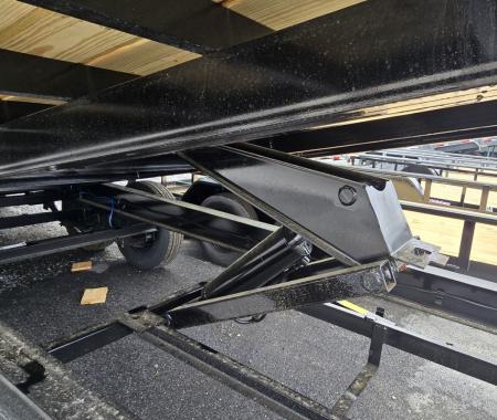 New 2026 Top Hat Trailers 22X102 Deckover Trailer POWER TILT