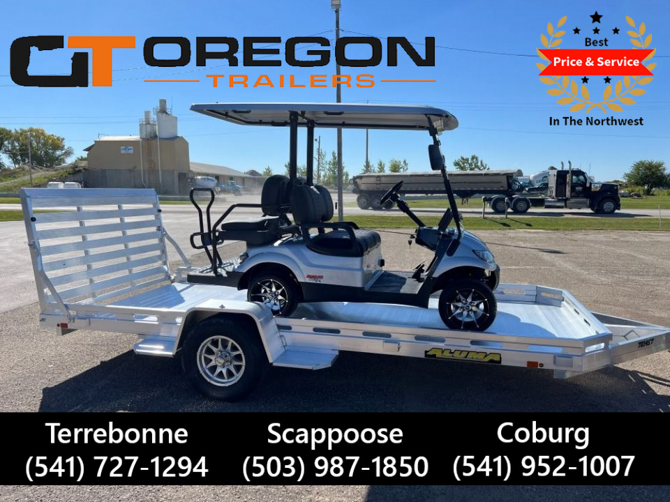 New 2027 Aluma 78 x14' Utility Trailer