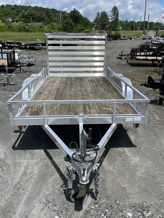 Used 2018 Quality Steel And Aluminum 74X12 Utility Trailer